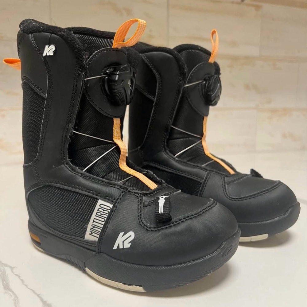 K2 mini turbo snowboarding boots